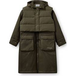 H2OFagerholt Warm Rain Jacket FOREST GREEN