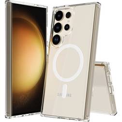 Mobique tectTech Samsung Galaxy S24 Ultra MagSafe Hybrid-skal, transparent
