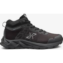 RevolutionRace Sko, Trailknit Waterproof Mid Hiking Shoes Herre Jetblack, Størrelse:45