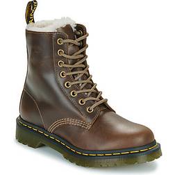 Dr. Martens 1460 Women's Faux Fur Lined Lace Up - Khaki/Orleans