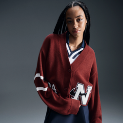 Nike NSW Yoon Cardigan - Dark Team Red