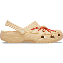 Crocs Crocs Unisex Classic Bungee Cord Clogs Sesame Multi W7/M6 Sesame/Multi