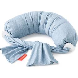 Bbhugme Adjustable Nursing Pillow Kit Blue Melange