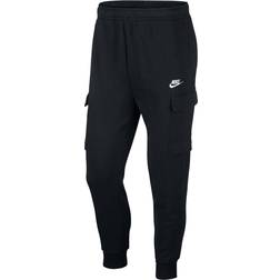 Nike Club Men's Fleece Cargo Trousers - Black