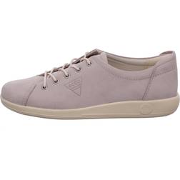 ecco Soft 2.0 Women's Nubuck Walking Shoe Grey (EU 39)