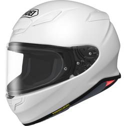 Shoei NXR Plain Motorcycle Helmet (53-54cm) White, White