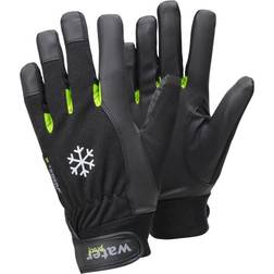 Tegera 517 Synthetic Leather Glove - Black/Green