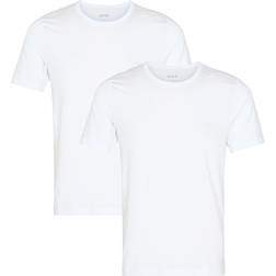 BOSS Pack Crew Neck T Shirts White