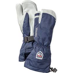 Hestra Men's Heli 3-Finger Gloves, 8, Navy