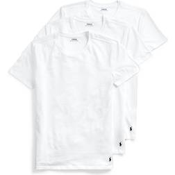 Polo Ralph Lauren Slim Crewneck Undershirt 3-pack - White