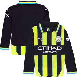 Puma Manchester City Away Long Sleeve Jersey 2024/25 Kids