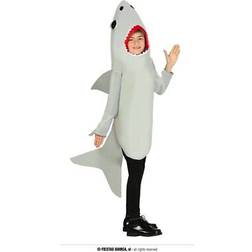 Fiestas Guirca Childs unisex shark fancy dress costume kids sea creature outfit ocean fish fg