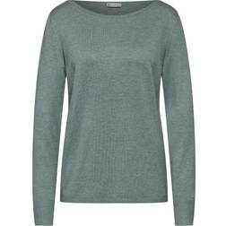 Street One Knitted Sweater - Temper Mint Mel