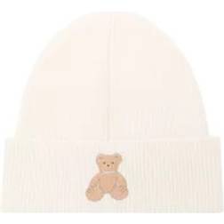 Palm Angels Bear In Mind Wool Beanie WHITE (OS)