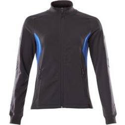 Mascot Accelerate Sweatshirt with Zipper - Dark Navy/Azure Blue