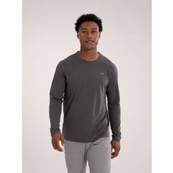 Arc'teryx Mens Cormac Crew L/S - Black Heather