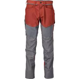 Mascot 22479-230 Trousers - Autumn Red/Stone Grey