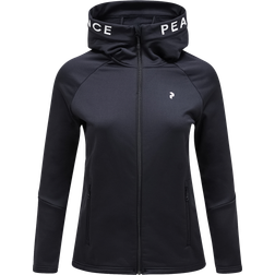 Peak Performance Women's Rider Zip Hood Fleece jacket - Black