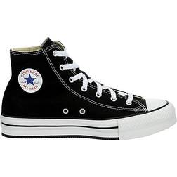 Converse Kid's Chuck Taylor All Star EVA Lift Canvas Platform - Black/White/Black