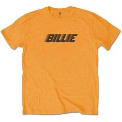 Billie Eilish Kid's Racer Logo & Blohsh T-shirt - Orange