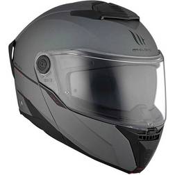 MT Helmets Klapphelm ATOM matt grau