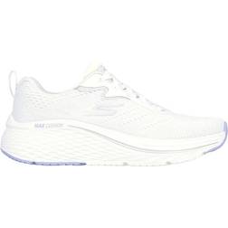 Skechers Max Cushioning Elite 2.0 W - White Textile Lavender Trim