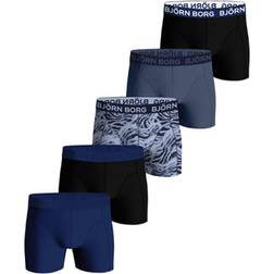 Björn Borg Cotton Stretch Boxer 5-pack - Multicolour