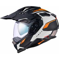 Nexx X.WED3 Pro Keyo Motocross Helmet - Black/White/Orange