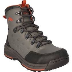 Simms Freestone Gunmetal Rubber Sole Boot