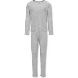 Kids Only Light Grey Melange Munte Loungewear Set 122-128