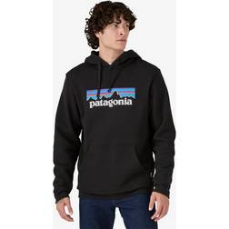 Patagonia P-6 Logo Uprisal Hoodie - Black