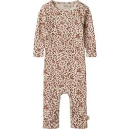 Wheat Langærmet Uld Heldragt 68/6m unisex Sparkdräkter Från Magasin 2475 (68/6m)