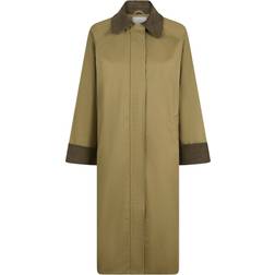 Neo Noir Anneli Cord Coat - Khaki