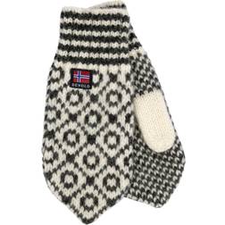 Devold Svalbard Mittens - Offwhite/Anthracite