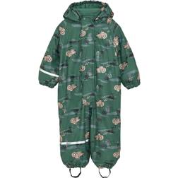CeLaVi Rainsuit w. Fleece - Smoke Pine (310413-9718)
