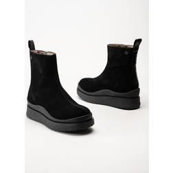 Canada Snow Mount Meer Curling Boots Black