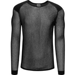 Brynje Unisex Wool Thermo Shirt with Inlay Black