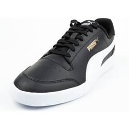 Puma Shuffle Sneaker Unisex - Black/White/Team Gold