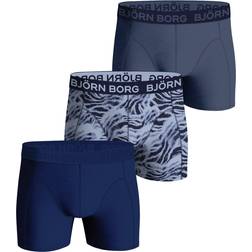 Björn Borg Kid's Core Boxer 3-pack - Blue Print (10003410_MP004)