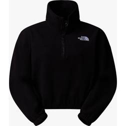 The North Face Glacier 1/2 Zip Fleece Top - Black