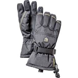 Hestra Juniors' GORE-TEX Gauntlet Black, Svart, 4-5 år