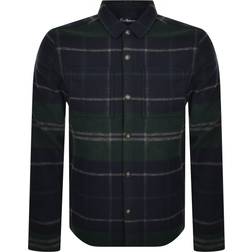 Barbour Chapter Overshirt Men Green