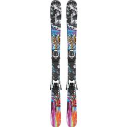 Atomic Bent Jr 110 130 + L 6 GW Ski - 2025 - Black/Multicolor