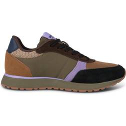 Woden Ronja Sneakers, Dark Olive/Orchid