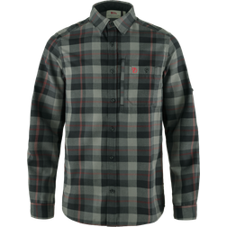 Fjällräven Mens Fjällglim Shirt (Svart (BLACK-GREY/550-020) XX-large)