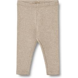 Wheat Gravel Melange Rib Leggings Maddy mdr/80
