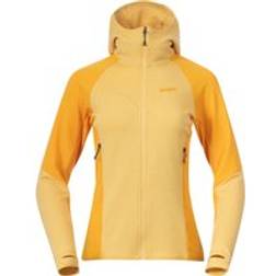 Bergans Bergans Damen Tind Merino Hoodie Jacke gelb