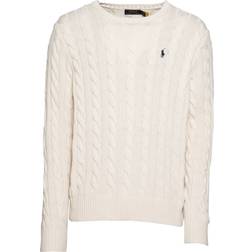 Polo Ralph Lauren Driver Crew Neck Knit Jumper - Cream