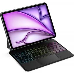Inateck Magnetische Ipad Hülle Tastatur iPad Air 6/5/4 Pro 11 Zoll 4/3/2/1 - Schwarz