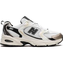 New Balance 530 - White/Light Gold Metallic